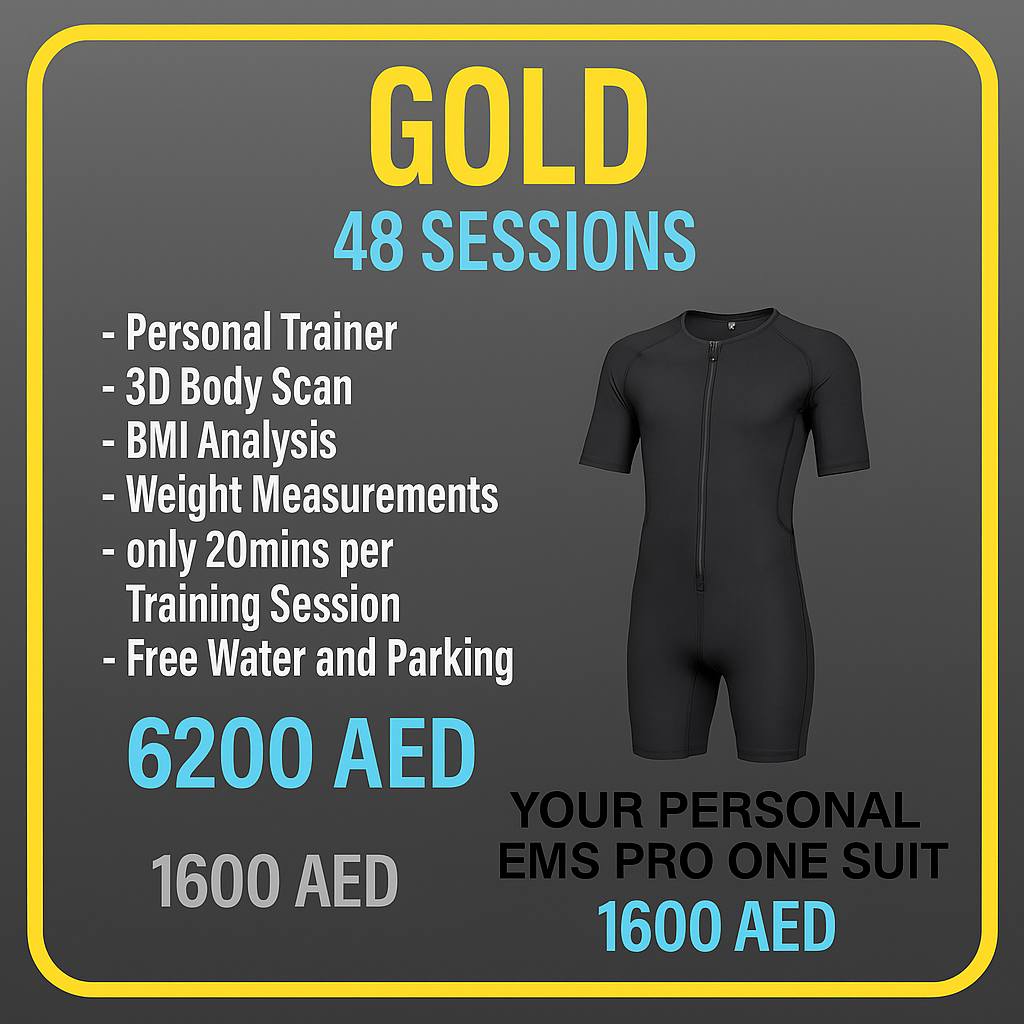 GOLD - 48 Sessions - EMS PRO ONE SPORTS TRADING L.L.C