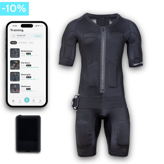 EMS Start Package 1x EMS Suit Unisex + 1x Control Box - EMS PRO ONE SPORTS TRADING L.L.C