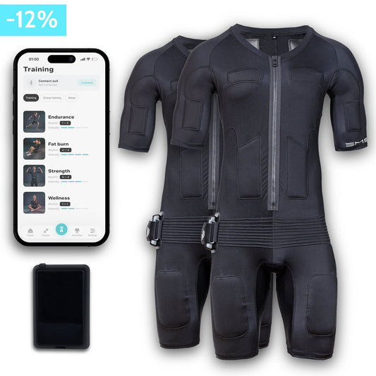 Partner Package 2x EMS Suit Unisex + 1x Control Box - EMS PRO ONE SPORTS TRADING L.L.C