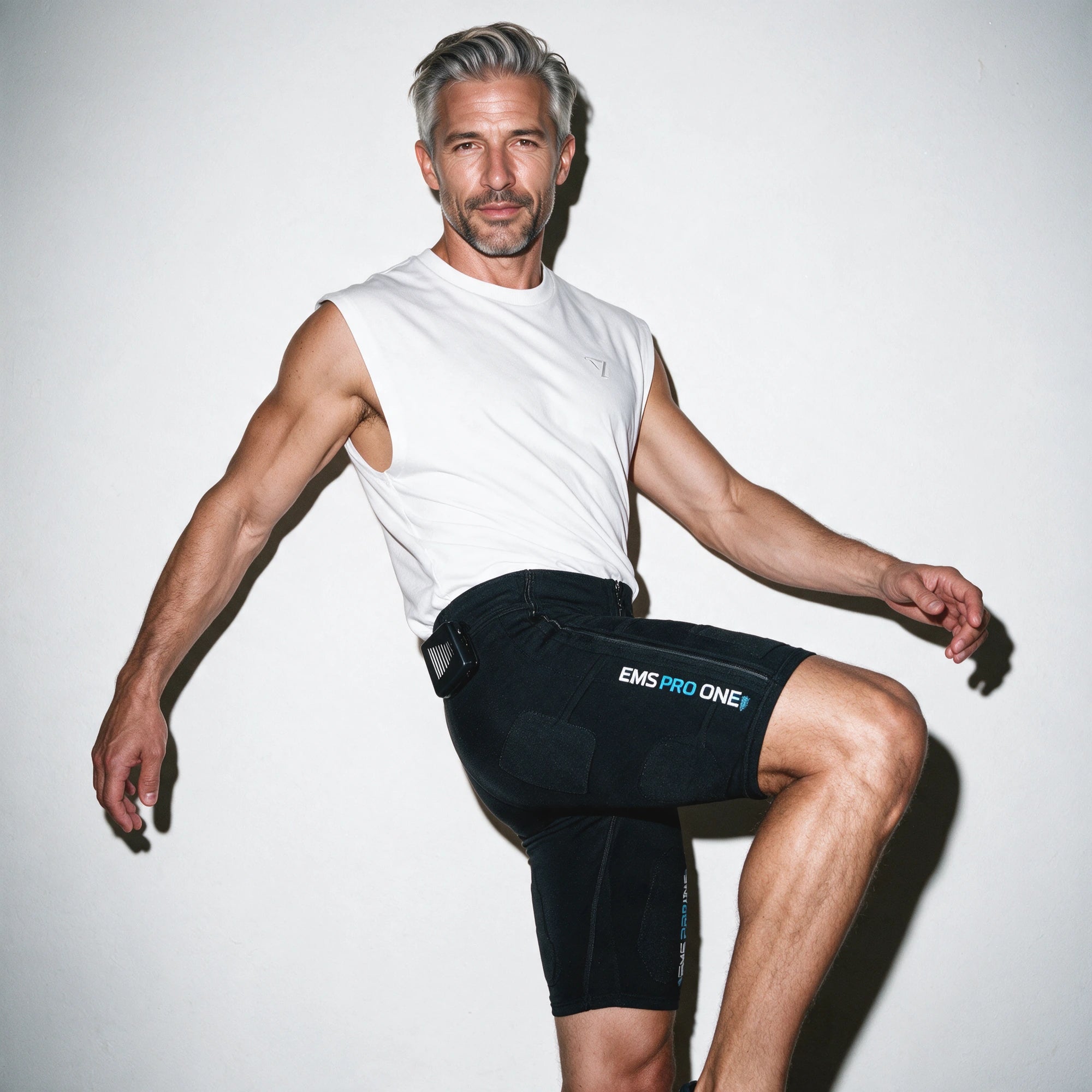 EMS Sixpack & Thigh Sculptor 1x EMS Shorts 1x Control Box - EMS PRO ONE SPORTS TRADING L.L.C