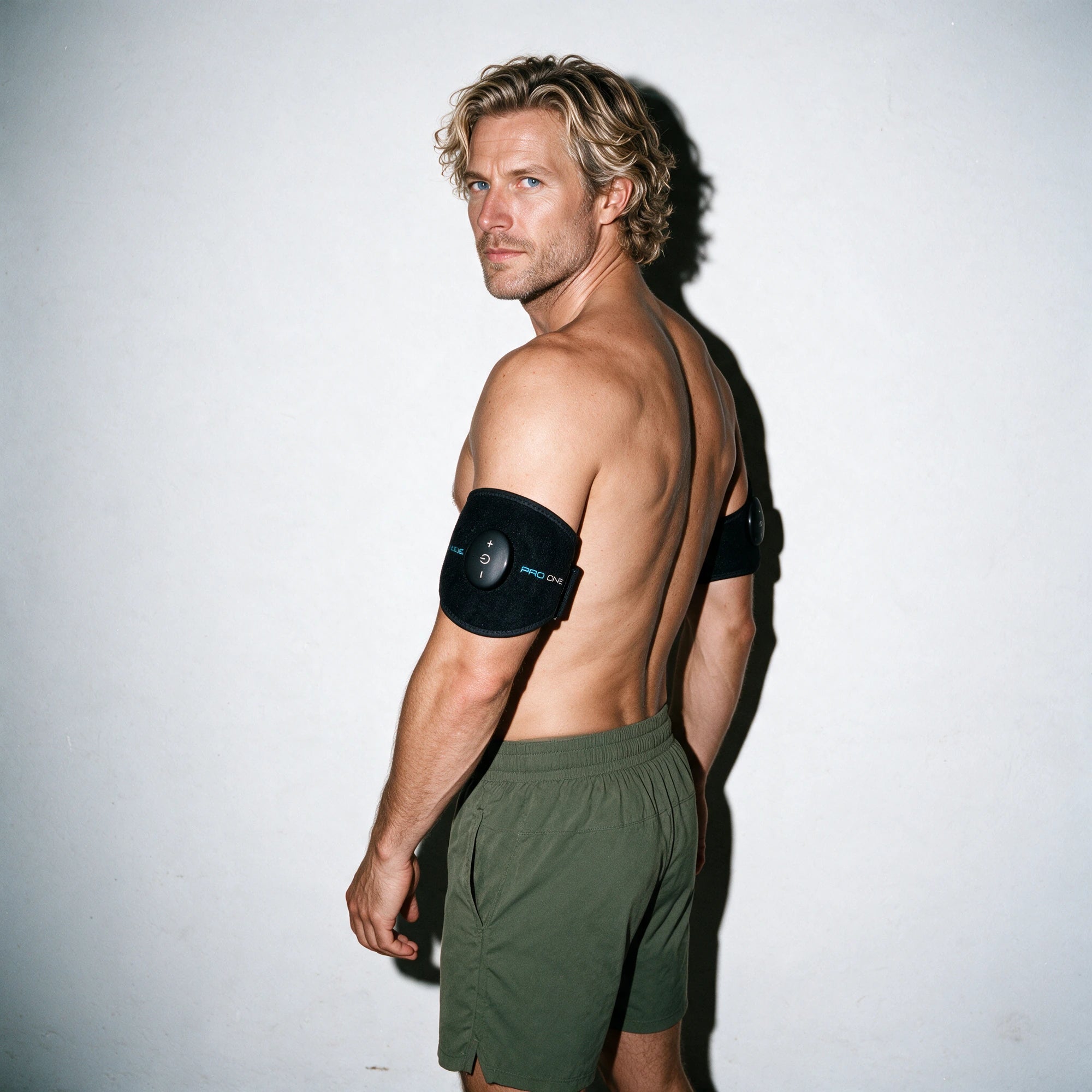 Premium Luxury EMS Arm & Calf Trainer with 1× EMS Control Box - EMS PRO ONE SPORTS TRADING L.L.C