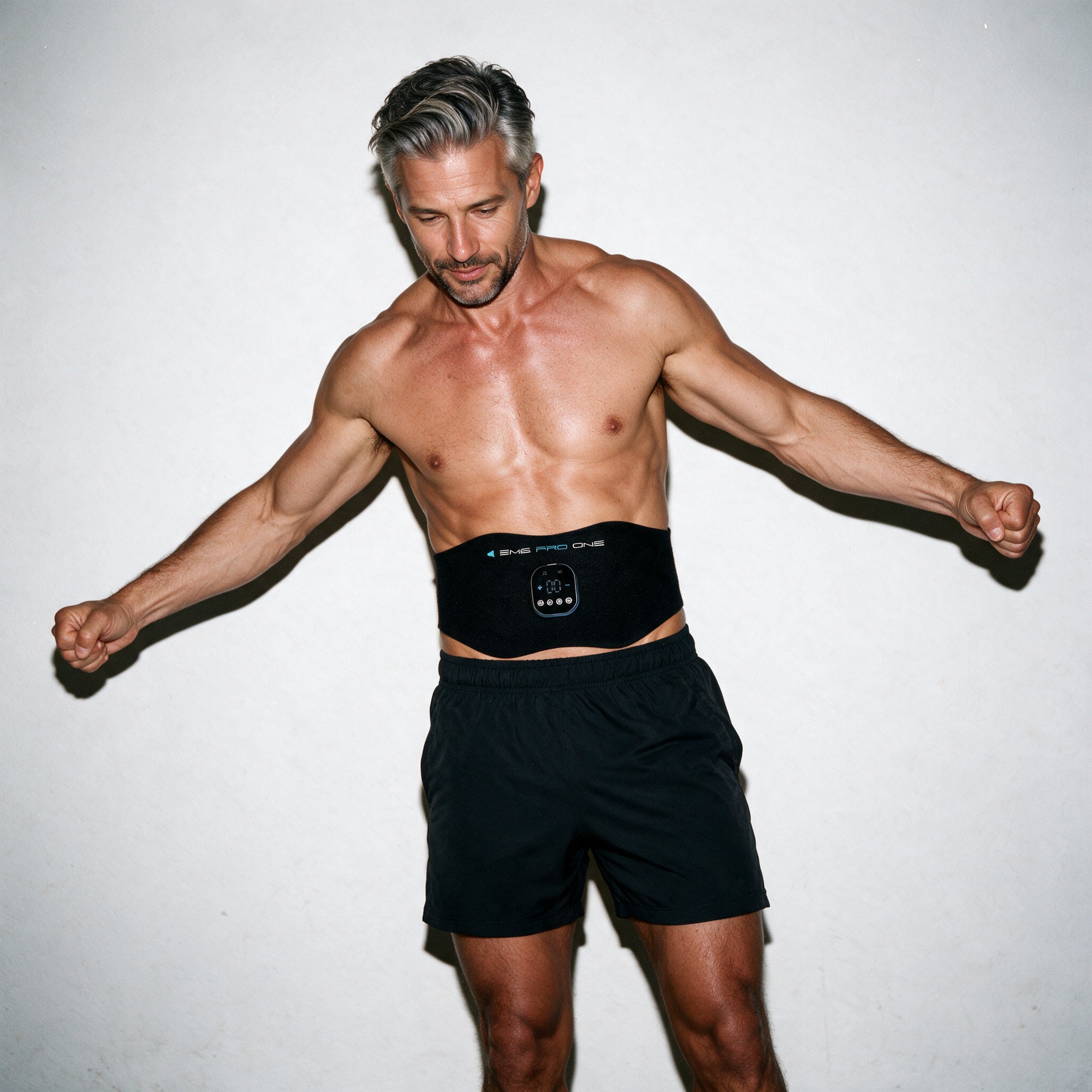 Premium Luxury EMS Body-Sculpting Belt with 1× EMS Control Box