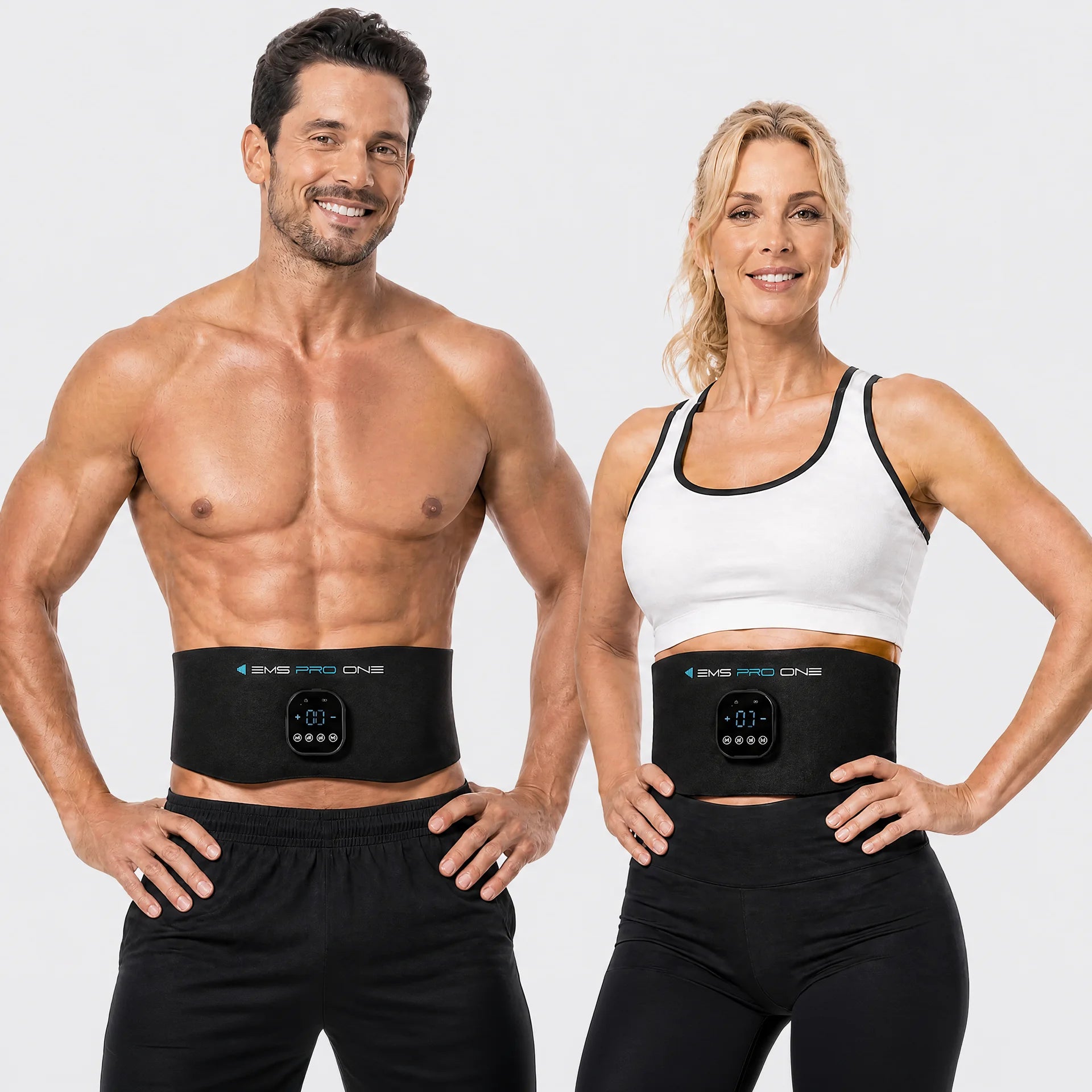 Premium Luxury EMS Body-Sculpting Belt with 1× EMS Control Box - EMS PRO ONE SPORTS TRADING L.L.C