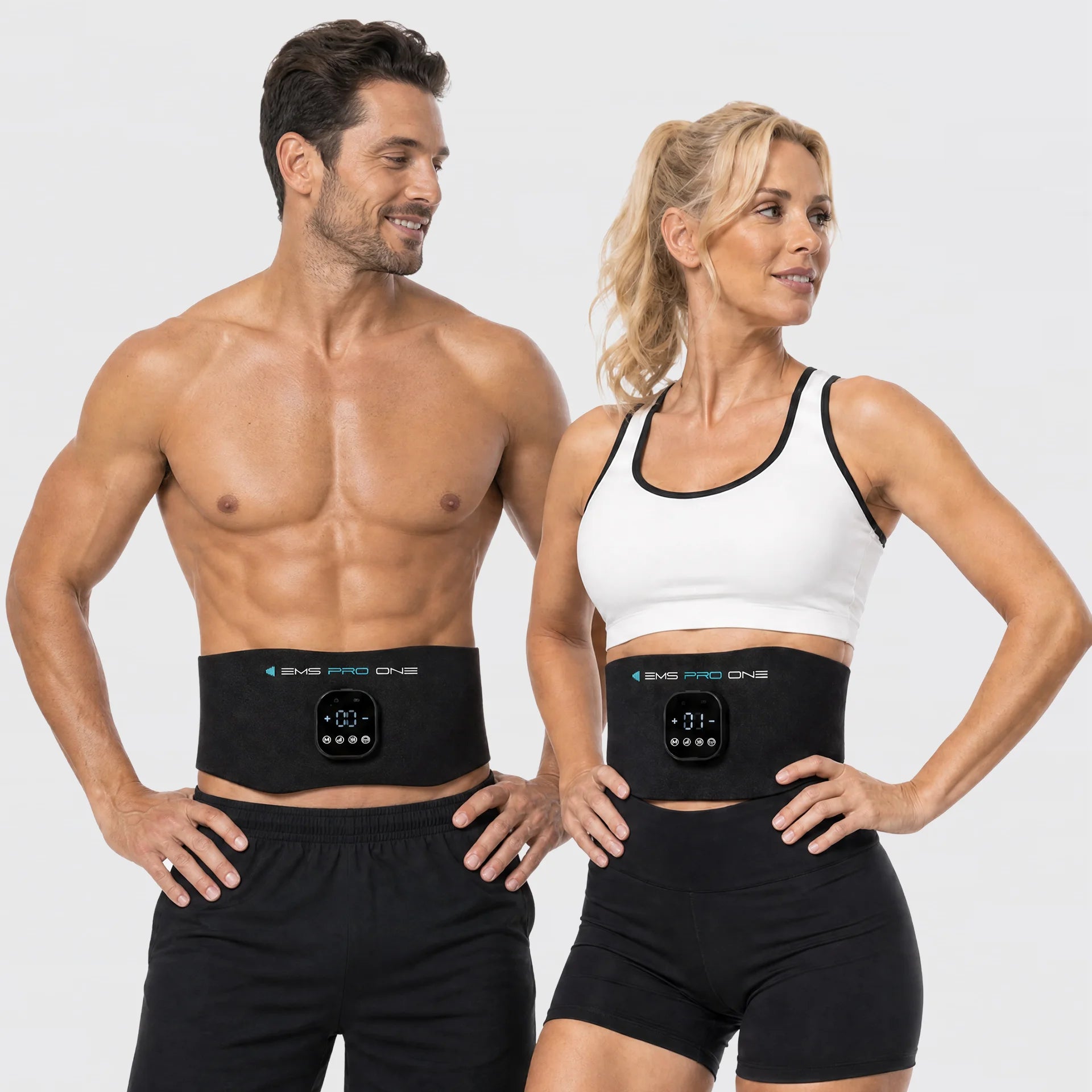 Premium Luxury EMS Body-Sculpting Belt with 1× EMS Control Box - EMS PRO ONE SPORTS TRADING L.L.C